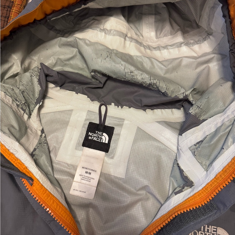 The North Face Orange and Gray Outdoor Jacket